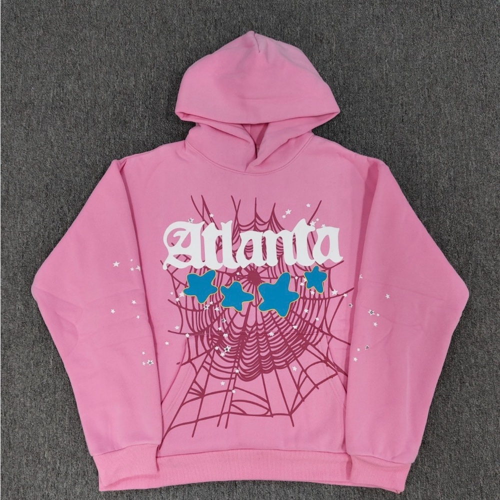 Pink Graphic Hoodie